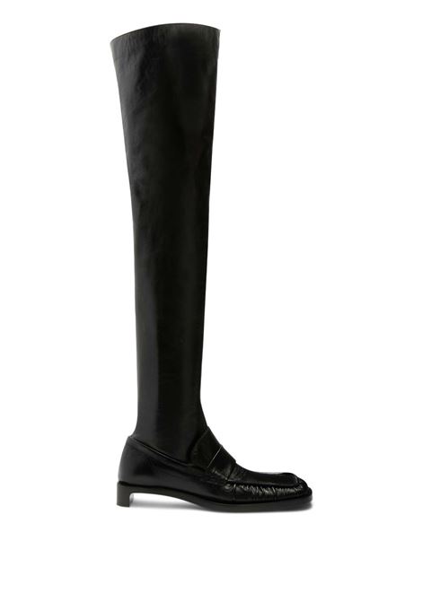 Black thigh-high boots Jil sander - women